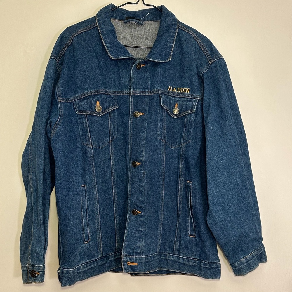 Vintage, ALADDIN Las Vegas denim jacket - Picture 2 of 3